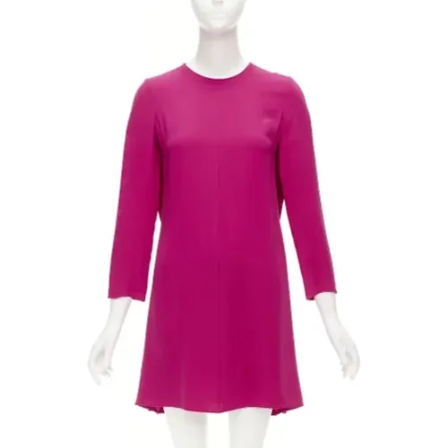 Pre-owned Silk dresses , female, Sizes: XS - Valentino Vintage - Modalova