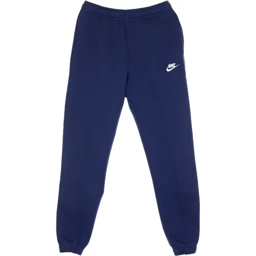 Midnight Navy Fleece Tracksuit Pants , male, Sizes: XL - Nike - Modalova