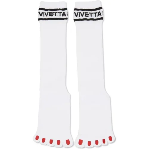 Piedi Socks , female, Sizes: ONE SIZE - Vivetta - Modalova