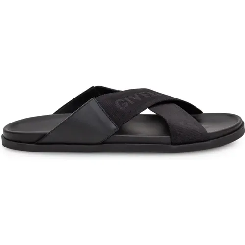 Gekreuzte Riemen Sandalen , Herren, Größe: 41 EU - Givenchy - Modalova