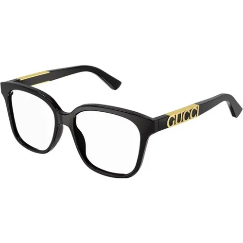 Schwarze Damenbrille , Damen, Größe: 53 MM - Gucci - Modalova
