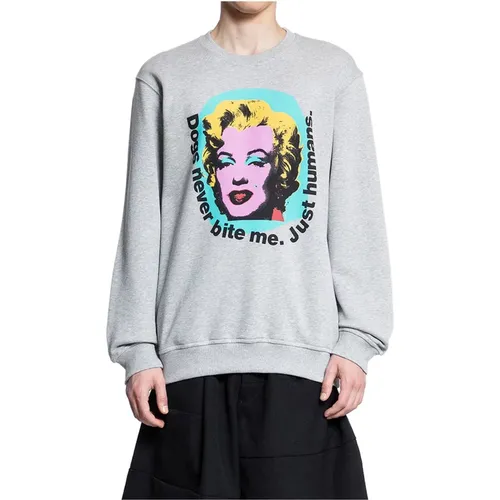 Sweatshirt mit Grafikdruck , Herren, Größe: S - Comme des Garçons - Modalova