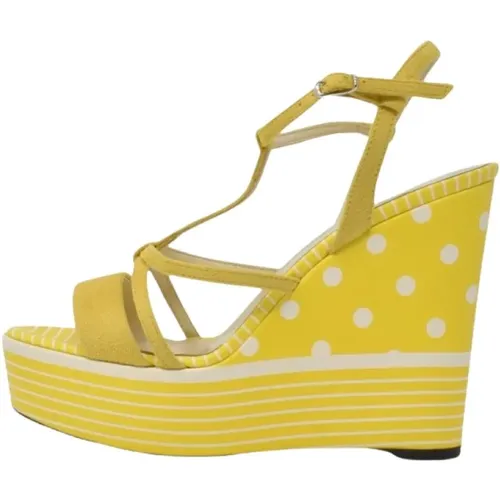 Wedge Sandals , female, Sizes: 4 UK, 5 UK, 3 UK, 6 UK - Manila Grace - Modalova