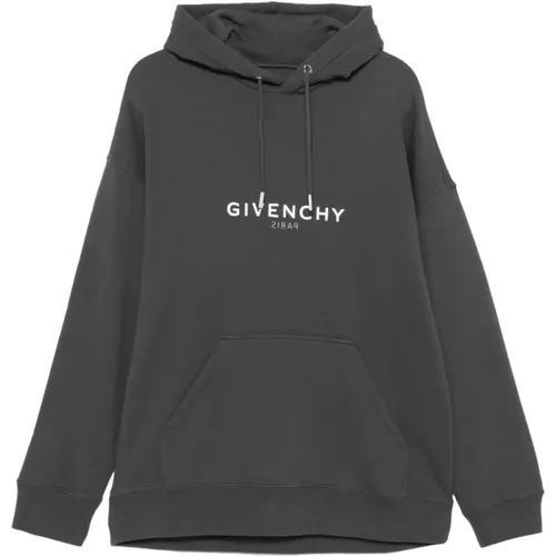 Logo Print Kapuzenpullover , Herren, Größe: XL - Givenchy - Modalova