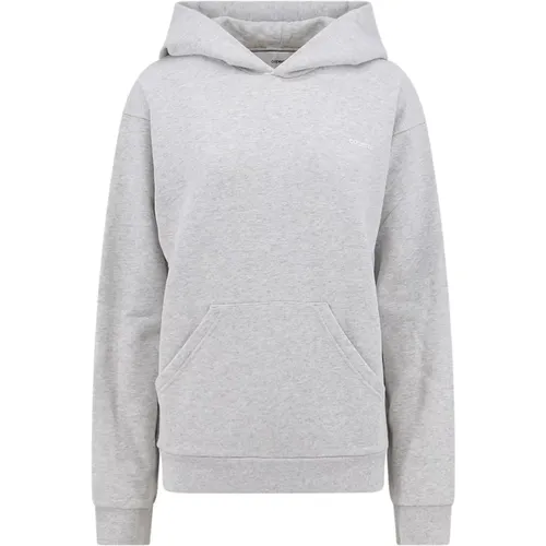 Grey Logo Print Sweatshirt , female, Sizes: S - Coperni - Modalova