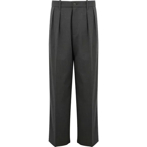 Grey Trousers for Morning Style , male, Sizes: L - Nine In The Morning - Modalova