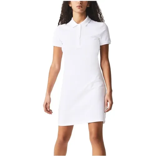 Short Day Dress , female, Sizes: M - Lacoste - Modalova