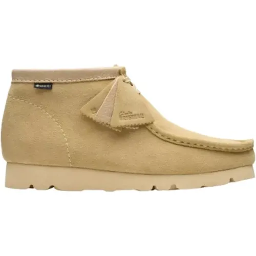 GTX Wallabee Boot in Ahorn , Herren, Größe: 41 1/2 EU - Clarks - Modalova