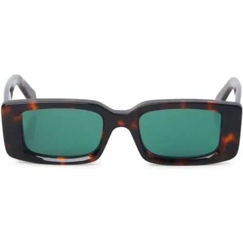 Rectangular Ivy Sunglasses , unisex, Sizes: 50 MM - Off White - Modalova