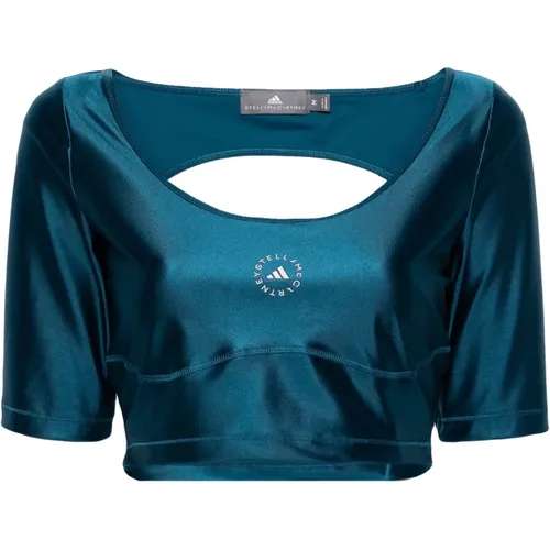 Stylish Crop Top for Women , female, Sizes: M, S, XS - adidas by stella mccartney - Modalova