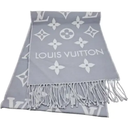 Pre-owned Wool scarves , female, Sizes: ONE SIZE - Louis Vuitton Vintage - Modalova