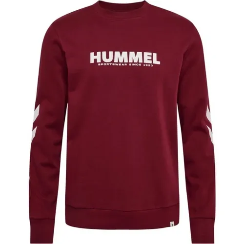 Klassischer Crewneck Sweatshirt , Herren, Größe: XL - Hummel - Modalova