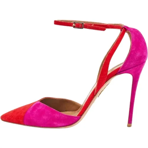 Pre-owned Wildleder heels , Damen, Größe: 39 EU - Aquazzura Pre-owned - Modalova