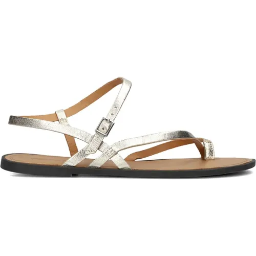 Goldene Ledersandalen Tia 2.0 , Damen, Größe: 37 EU - Vagabond Shoemakers - Modalova