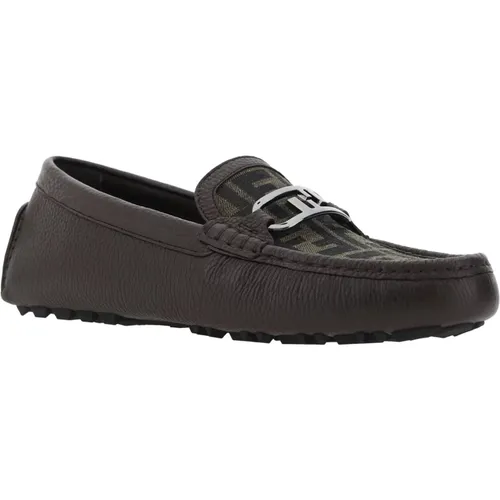 Loafer Shoes Ss22 , male, Sizes: 6 UK - Fendi - Modalova