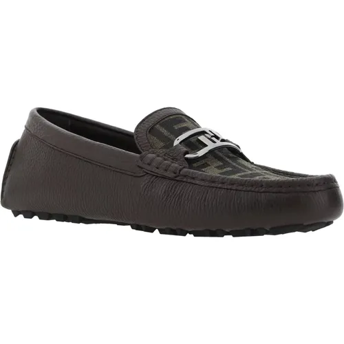 Loafer Shoes Ss22 , male, Sizes: 6 UK, 7 UK - Fendi - Modalova