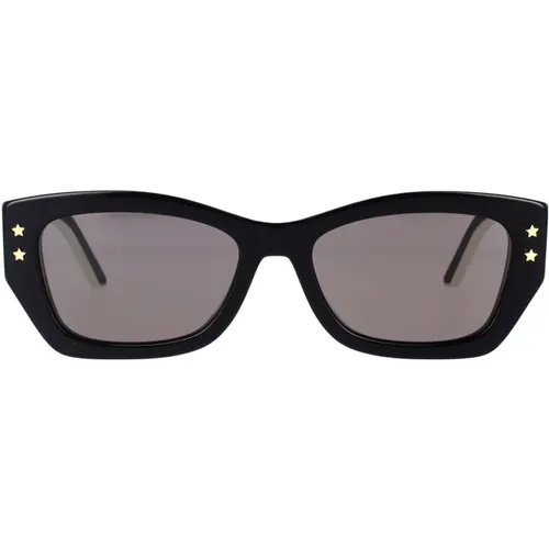 Bold and Modern Rectangular Sunglasses , female, Sizes: 53 MM - Dior - Modalova