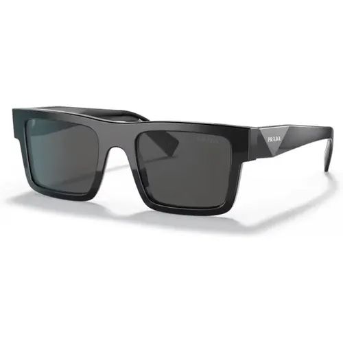 Rechteckige Sonnenbrille mit UV-Schutz , unisex, Größe: 52 MM - Prada - Modalova