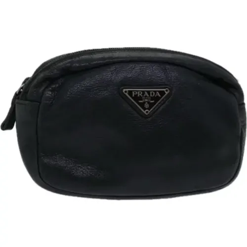 Pre-owned Leather pouches , female, Sizes: ONE SIZE - Prada Vintage - Modalova