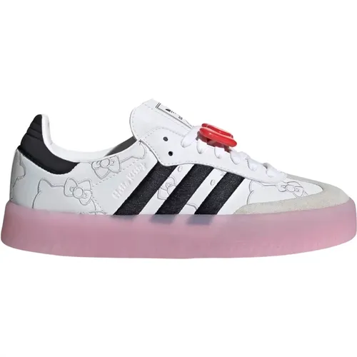 Limitierte Auflage Hello Kitty Sneakers , Damen, Größe: 41 1/3 EU - Adidas - Modalova
