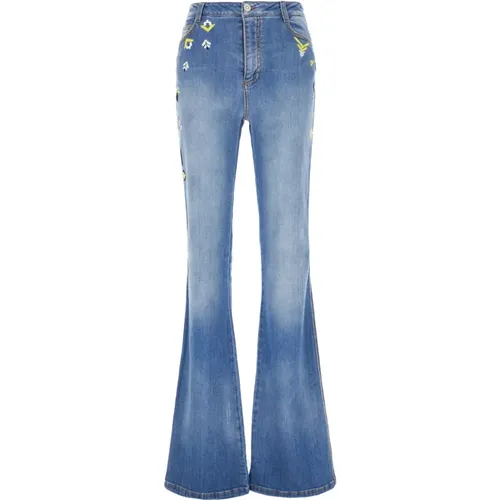 Classic Denim Jeans for Everyday Wear , female, Sizes: M, XS - Ermanno Scervino - Modalova