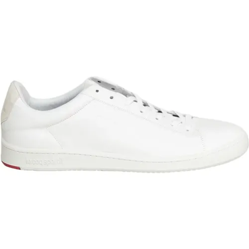 Weiße Leder Low Top Sneaker - Le Coq Sportif - Modalova