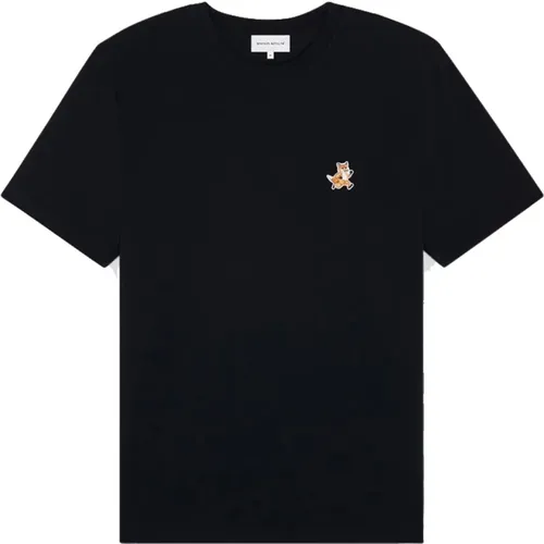 T-Shirts , Herren, Größe: L - Maison Kitsuné - Modalova