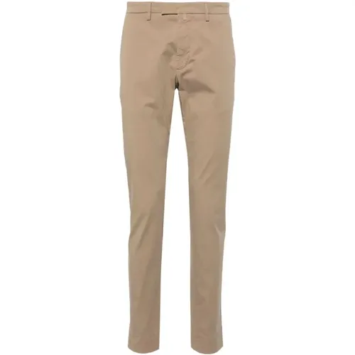 Poplin Slim Trousers , male, Sizes: S, L, M, 3XL - Briglia - Modalova