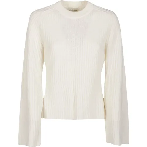 Round Neck Sweater , female, Sizes: M, S - Loulou Studio - Modalova