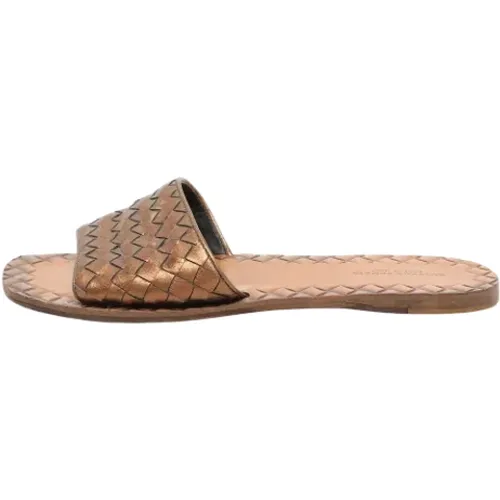 Pre-owned Leder flats - Bottega Veneta Vintage - Modalova