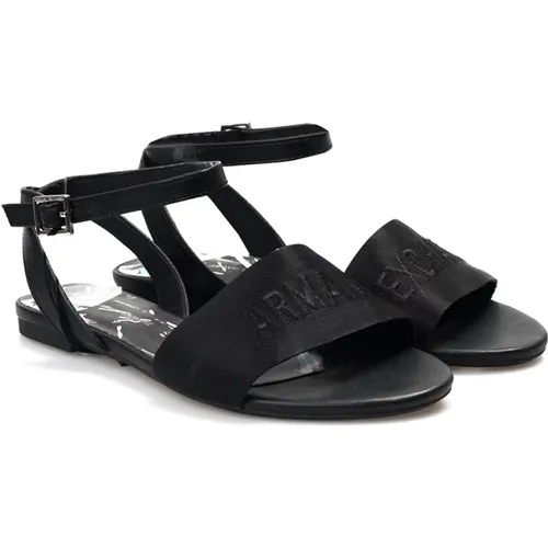 Sandalen , Damen, Größe: 35 1/2 EU - Armani Exchange - Modalova