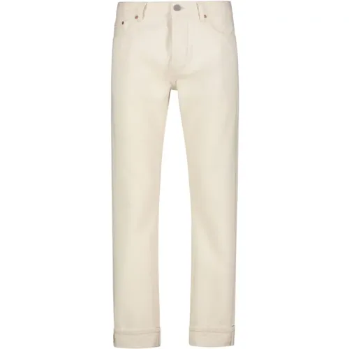 Zeitlose Eleganz Straight Cut Jeans , Herren, Größe: W33 - Tela Genova - Modalova