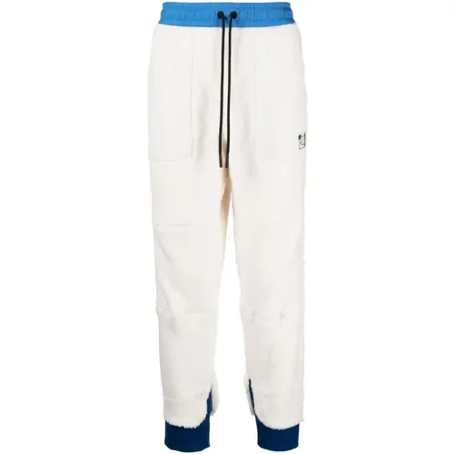 Contrast Waistband Joggers in , male, Sizes: M - Moncler - Modalova
