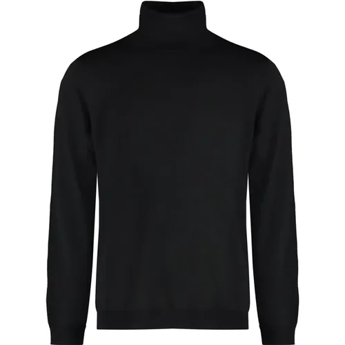 Gerippter Rollkragenpullover - Roberto Collina - Modalova