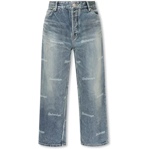 Jeans mit Logo Balenciaga - Balenciaga - Modalova
