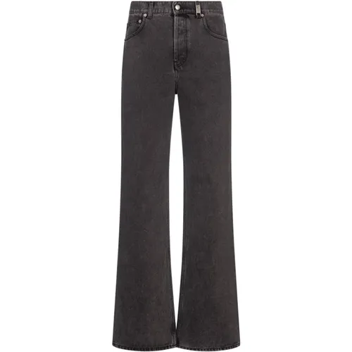 Baggy Grey Denim Jeans , male, Sizes: S, M - alexander mcqueen - Modalova