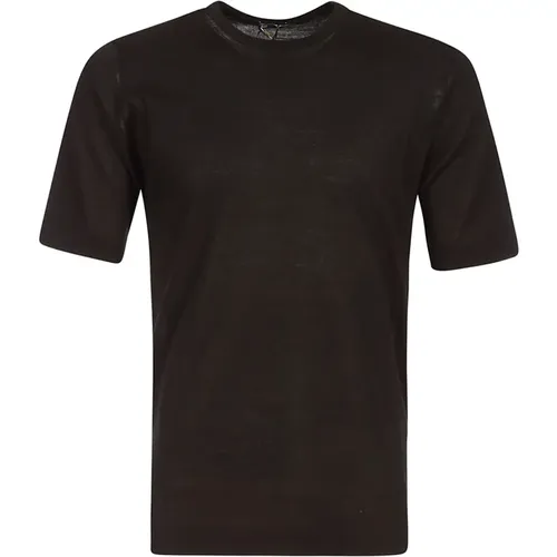 Crewneck Cotton T-Shirt , male, Sizes: L, 2XL, XS, M - Hindustrie - Modalova