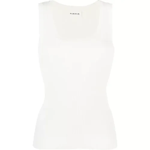 Cotton Nylon Tank Top , female, Sizes: L - P.a.r.o.s.h. - Modalova