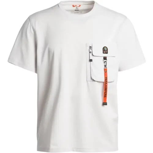 T-Shirts , Herren, Größe: XL - Parajumpers - Modalova