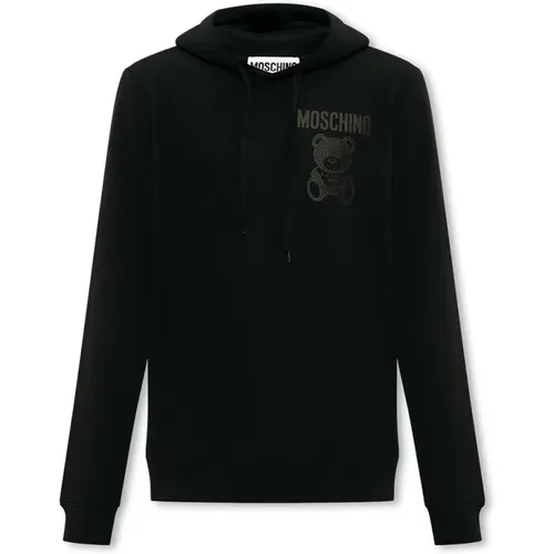 Sweatshirt Stylish Comfortable Ss24 , male, Sizes: M, S, L - Moschino - Modalova