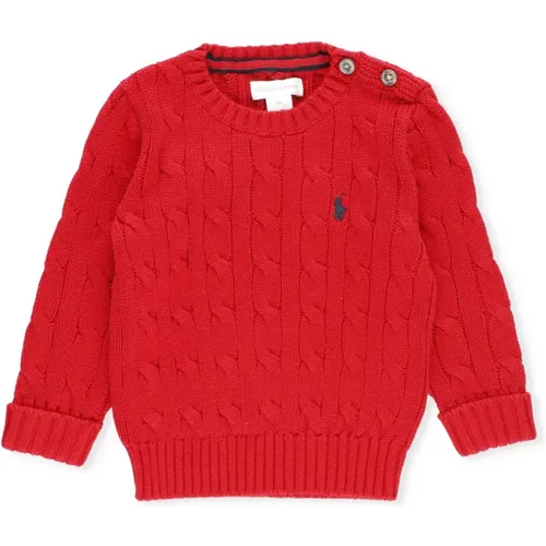 Roter Baumwollpullover für Jungen - Ralph Lauren - Modalova