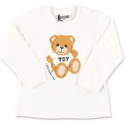 Niedliches Teddybär-T-Shirt für Kinder - Moschino - Modalova