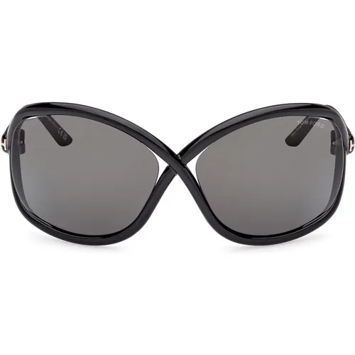 Butterfly Sunglasses Bettina Ft1068/S 01A , unisex, Sizes: 68 MM - Tom Ford - Modalova