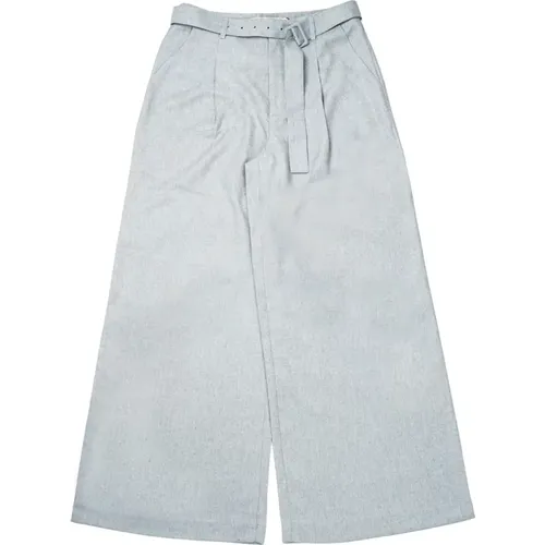 Cimmagz pantalone in denim , female, Sizes: L, XL - Gestuz - Modalova
