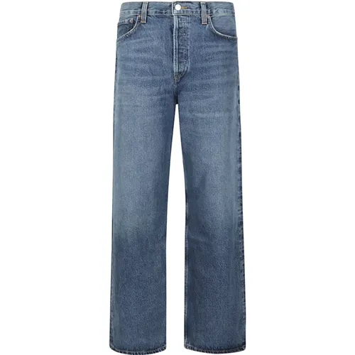 Lässige Baggy Jeans , Damen, Größe: W27 - Agolde - Modalova