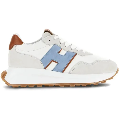 H641 Sneakers with Clue Sky H Logo , female, Sizes: 7 UK - Hogan - Modalova