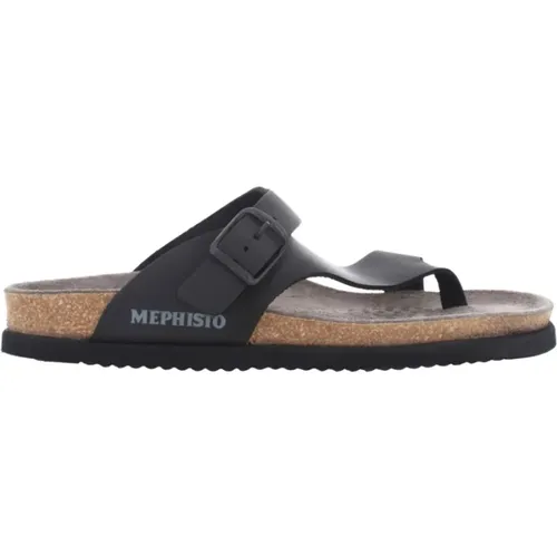 Herren Sandalen Schwarz Niels , Herren, Größe: 40 EU - mephisto - Modalova