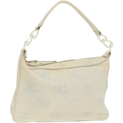 Pre-owned Canvas chanel-bags , female, Sizes: ONE SIZE - Chanel Vintage - Modalova