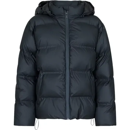 Fox C Puffer Jacke in Anthrazit , Damen, Größe: L - NEO NOIR - Modalova