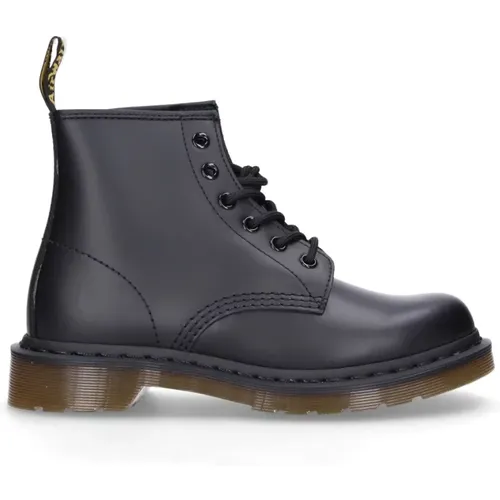 Lace-up Leather Boots , female, Sizes: 10 UK, 9 UK, 7 UK, 6 UK, 12 UK, 5 UK, 8 UK, 11 UK - Dr. Martens - Modalova